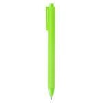Bolígrafo "plain" verde manzana, artículos personalizados con presentación profesional y adaptabilidad