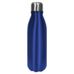 Botella ¨chloe¨ azul, merchandising empresarial que proyecta orden, calidad y constancia visual