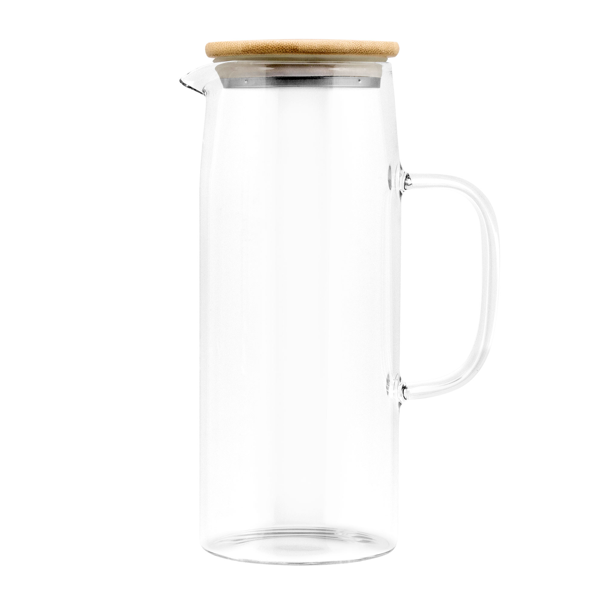 alt__promocional_publicitario_jarra_vidrio-bambu_T656_1 Producción y surtido de artículos promocionales desde el occidente de méxico, jarra con tapa "bambjug" transparente