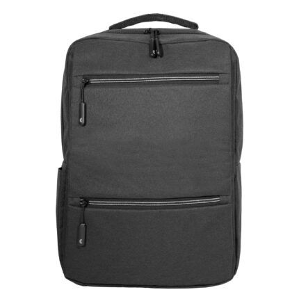 Mochila "free flow" negro, artículos de regalo empresarial pensados para reforzar el valor de tu marca
