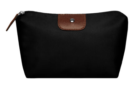Necessaire "beauty" negro, artículos promocionales hechos en méxico con garantía y soporte local