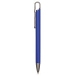 Productos promocionales para entrega con opción de personalización, bolígrafo "guja" royal blue