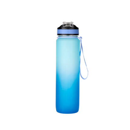 Botella deportiva "graf" royal_celeste, artículos publicitarios funcionales que se integran al entorno de negocio