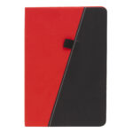 Libreta "trek" rojo + negro, artículos personalizados con presentación profesional y adaptabilidad