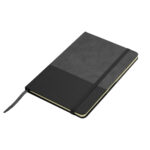 Diseños funcionales en merchandising empresarial de fácil distribución, libreta "gam" negro