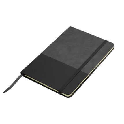 Diseños funcionales en merchandising empresarial de fácil distribución, libreta "gam" negro