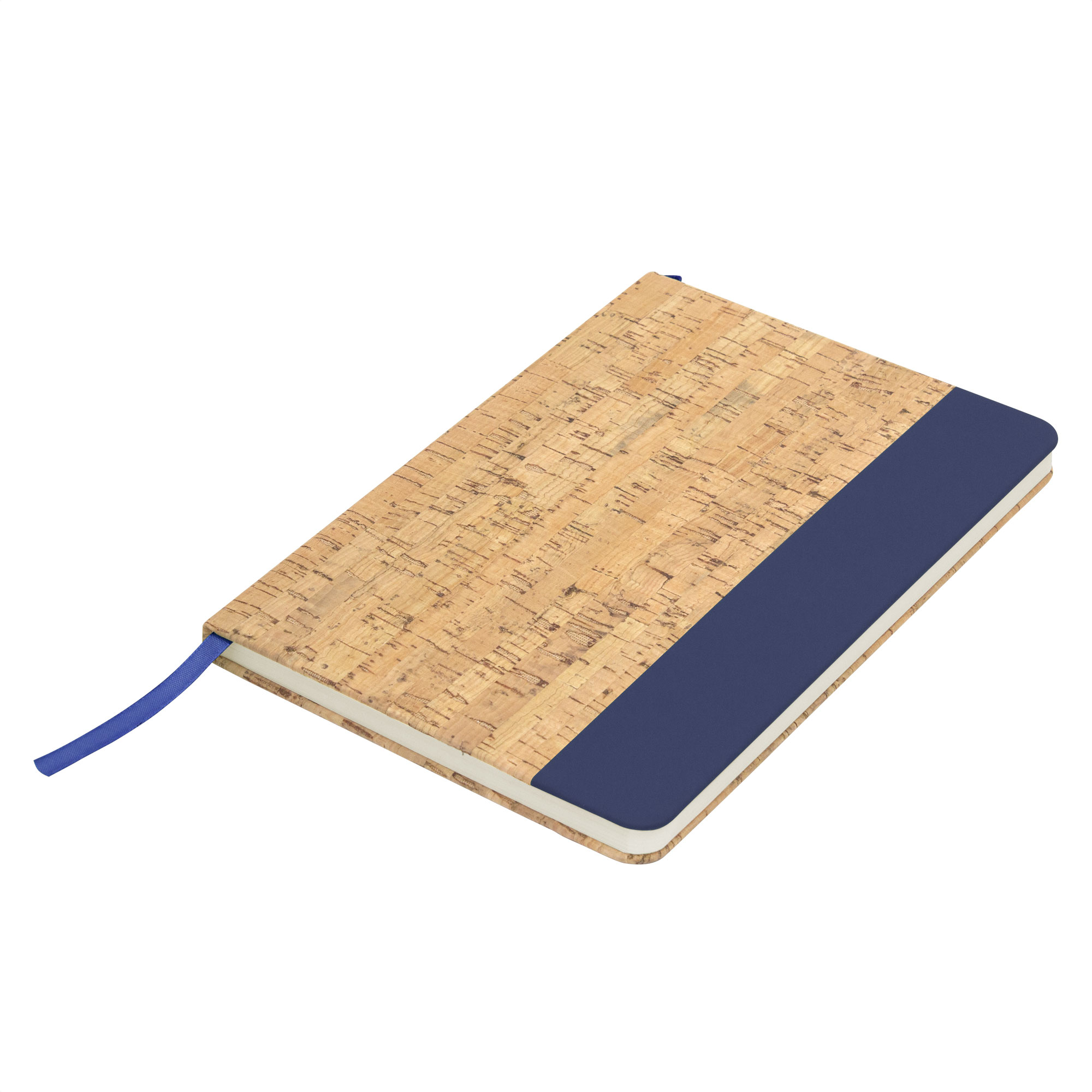 Libreta "marroquí" azul, regalos empresariales que reflejan cordialidad y compromiso con el cliente