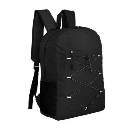 Mochila "trip" negro, líneas formales de regalos corporativos adaptadas a diferentes presupuestos
