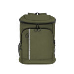 Propuestas en merchandising para empresas con equilibrio entre costo y calidad, mochila cooler "delta" verde militar