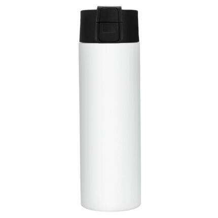 Regalos publicitarios para impresión o grabado con identidad de tu marca, botella térmica "ally" sublimable blanco