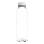 Botella "baladina white" transparente / blanco / gris, productos promocionales fabricados en méxico con materiales de calidad