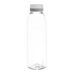 Botella "baladina frost" transparente / transparente / gris, regalos promocionales disponibles en diferentes estilos y colores institucionales