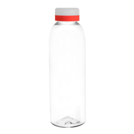 Promocionales gdl con disponibilidad continua y atención cercana al cliente, botella "baladina frost" transparente / transparente / rojo