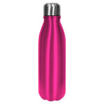 Opciones en merchandising empresarial con variedad de modelos y materiales, botella ¨chloe¨ rosa