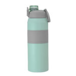 Botella térmica "push" aqua, línea variada de productos promocionales para integrar en campañas publicitarias