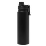 Botella térmica "king" negro, alternativas de regalos corporativos prácticos y representativos