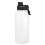 Botella térmica "liter" blanco, regalos empresariales que reflejan cordialidad y compromiso con el cliente