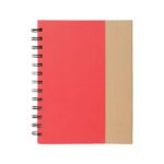 Libreta "eco" rojo, regalos corporativos pensados para generar cercanía y cordialidad