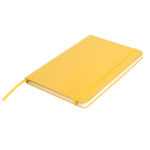 Libreta "medium" amarillo, merchandising para empresas con materiales duraderos y terminados sensacionales