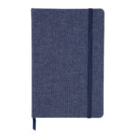 Modelos finos de artículos personalizados que mantienen elegancia visual, libreta "petra" azul
