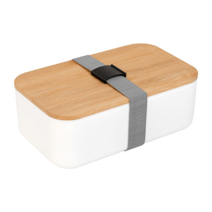 Artículos de línea profesional adaptados a distintos estilos de empresa, lonchera "bamblunch" blanco