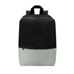 Mochila "meridian" gris y negro, productos personalizados hechos en guadalajara con envío a cualquier ciudad