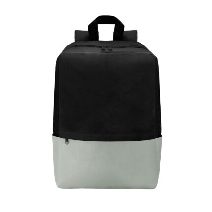Mochila "meridian" gris y negro, productos personalizados hechos en guadalajara con envío a cualquier ciudad