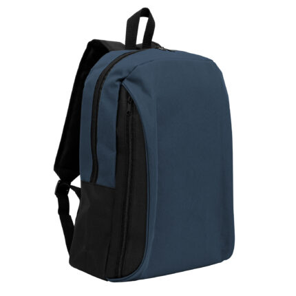 Artículos personalizados con opciones de color aceptable o institucional, mochila "iris" azul