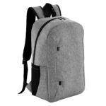 Productos promocionales ideales para presentes o de cordialidad, mochila "berlin" gris claro