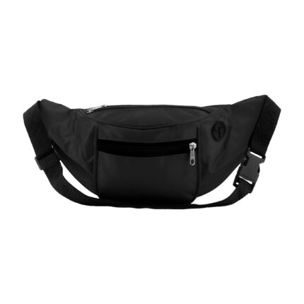 Artículos de merchandising empresarial con presentación flexible para obsequios, cangurera "kangoo" negro
