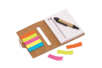 Regalos corporativos pensados para agradecer y reconocimiento, mini notebook "memo" cartón
