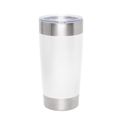 Artículos personalizados fabricados bajo pedido con tiempos de entrega razonables, mug térmico "vetro" blanco