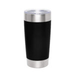 Artículos para regalos publicitarios que mantienen buen estilo con tu empresa, mug térmico "vetro" negro