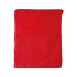 Artículos personalizados creados para mantener uniformidad visual en campañas morral helen rojo