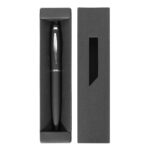 Bolígrafo touch "logix" negro, artículos de merchandising empresarial adecuados para eventos y exposiciones