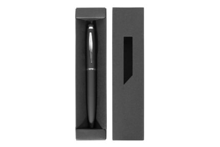 Bolígrafo touch "logix" negro, artículos de merchandising empresarial adecuados para eventos y exposiciones