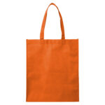 Bolsa ecológica "sio ii" naranja, regalos corporativos para personalización en grabado o impresión