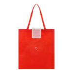 Regalos promocionales fabricados con control de calidad y atención al detalle, bolsa ecológica “kyoto” rojo