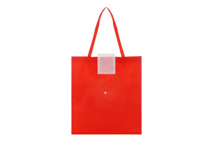 Regalos promocionales fabricados con control de calidad y atención al detalle, bolsa ecológica “kyoto” rojo