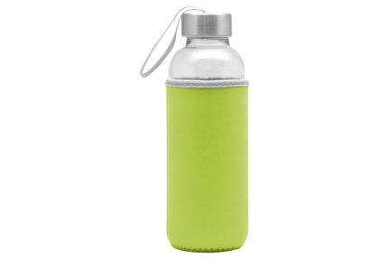 Botella "belize" verde manzana, diseños de merchandising para empresas con enfoque institucional