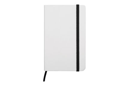 Regalos publicitarios adaptables a eventos, conferencias y eventos corporativos, libreta pequeña “white” negro