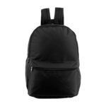 Mochila "cool" negro, artículos publicitarios que mantienen sincronía con la identidad de tu marca