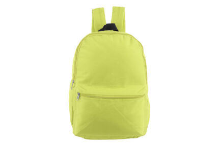 Mochila "cool" verde manzana, regalos corporativos que fortalecen la relación con clientes y proveedores